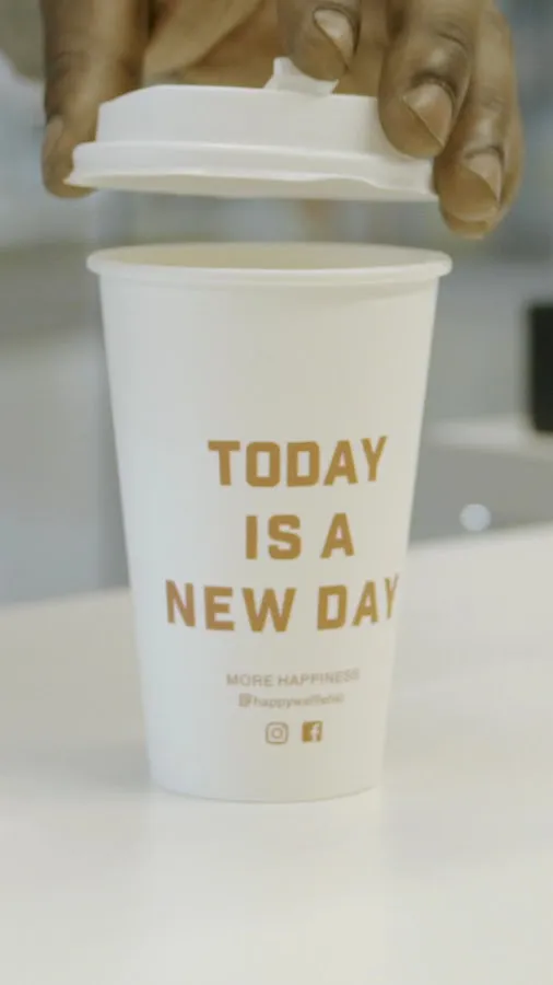 BookNoFees: Kaviareň – Happy Waffle – Helsinki – Šťastná vafľa, fotka 3