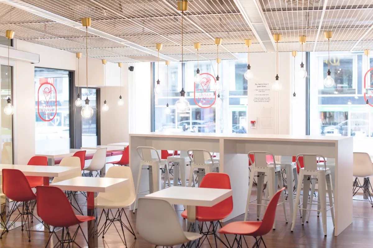 BookNoFees: Kaviareň – Happy Waffle – Helsinki – Šťastná vafľa, fotka 1