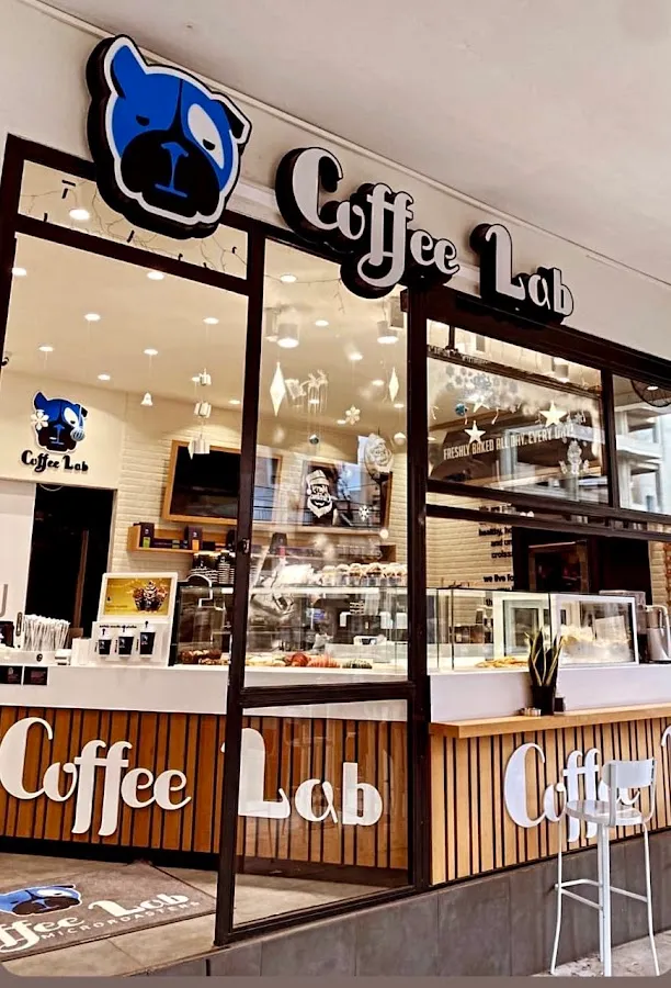 BookNoFees: Kaviareň – Coffee Lab – Athens – Kávová laboratórium, fotka 1