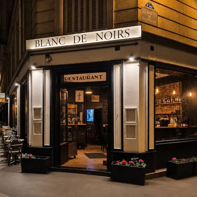 BookNoFees: Reštaurácia – Blanc de Noirs – Paris – Biele od čiernych, fotka 1
