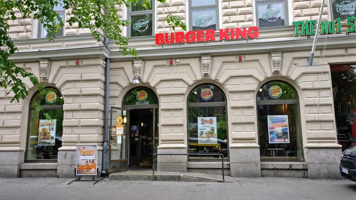 BookNoFees: Občerstvenie – Burger King – Helsinki – Burger King, fotka 1