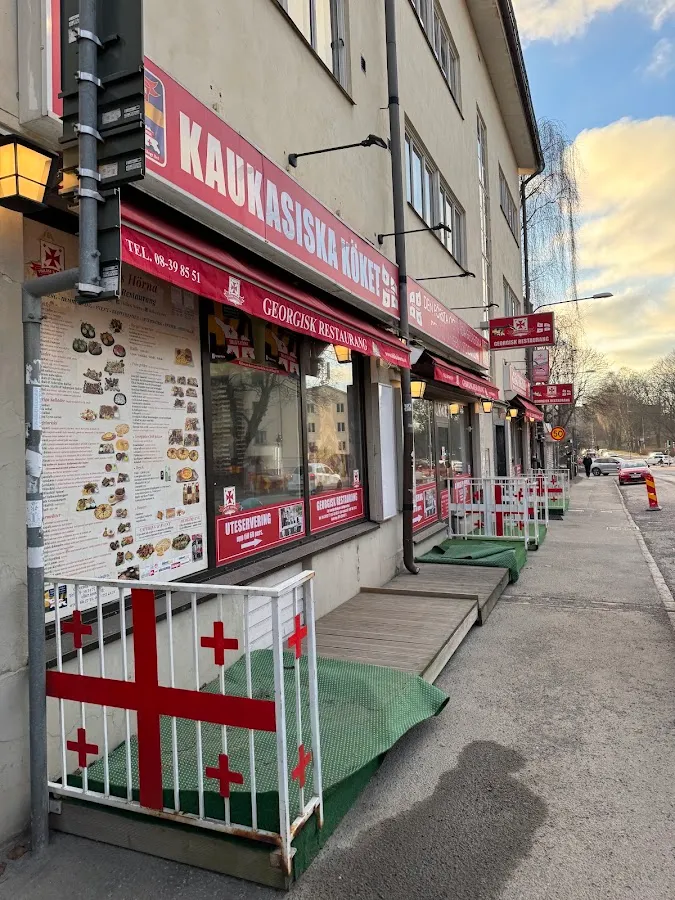 BookNoFees: Reštaurácia – Tbilisis hörna – Stockholm – Tbiliský kútik, fotka 1