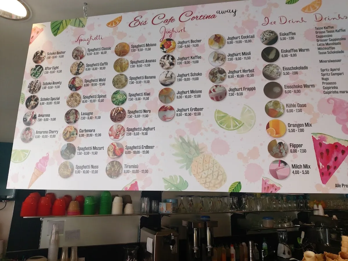 BookNoFees: Reštaurácia – Eiscafé Cortina – Wickede – Kaviareň Cortina, fotka 1