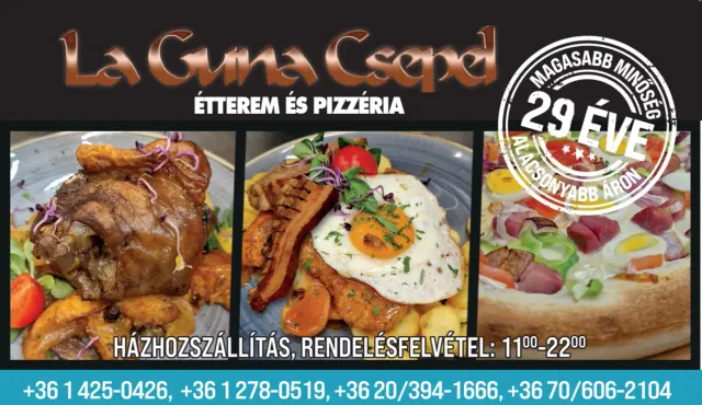 BookNoFees: Reštaurácia – La Guna Étterem és Pizzéria – Budapest – La Guna Étterem és Pizzéria, fotka 3