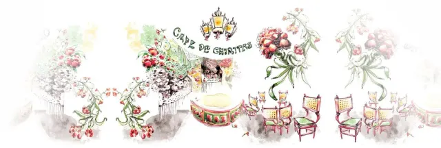 BookNoFees: Kaviareň – Café de Chinitas – Madrid – Kaviareň Café de Chinitas, fotka 2