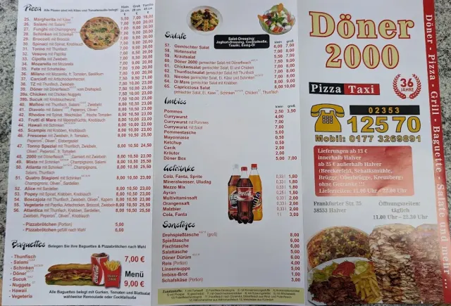 BookNoFees: Reštaurácia – Döner 2000 – Halver – Döner 2000, fotka 3