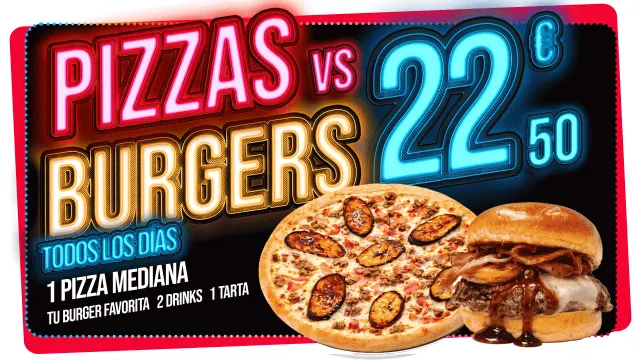 BookNoFees: Reštaurácia – Pizzería Popizza – Madrid – Pizzería Popizza, fotka 2