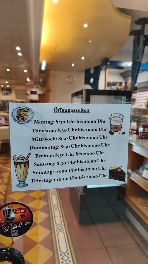 BookNoFees: Reštaurácia – Eiscafé Cristallo – Kreuztal – Kaviareň Cristallo, fotka 2