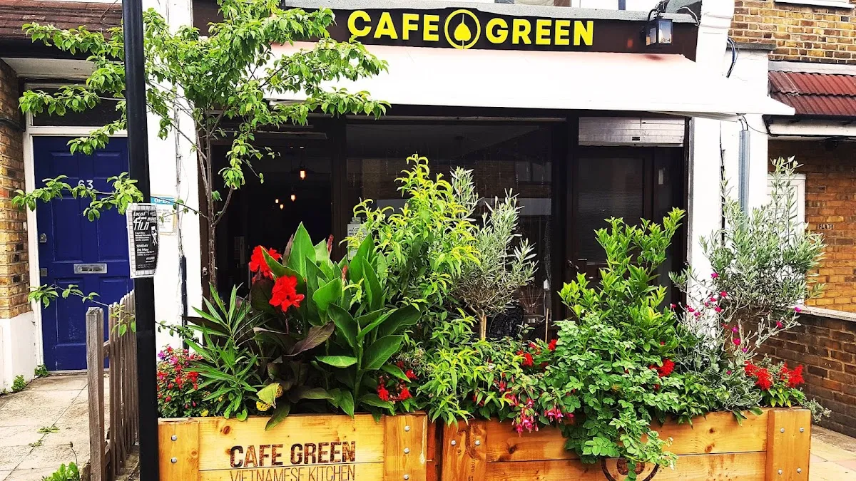BookNoFees: Reštaurácia – Cafe Green – London – Kaviareň Green, fotka 1