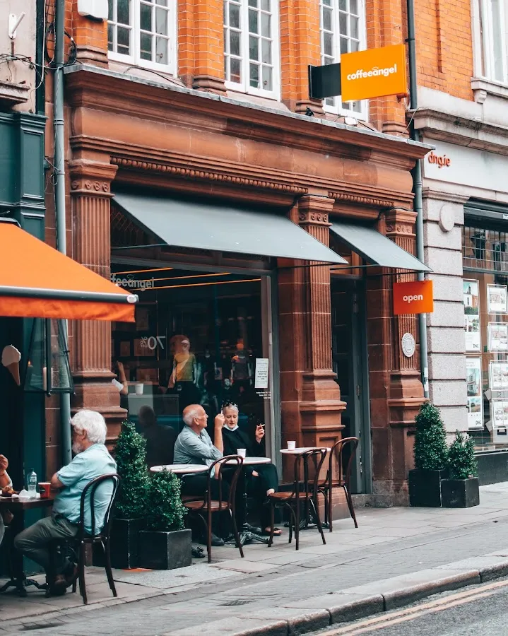 BookNoFees: Kaviareň – Coffee Angel – Dublin – Kávový anjel, fotka 1