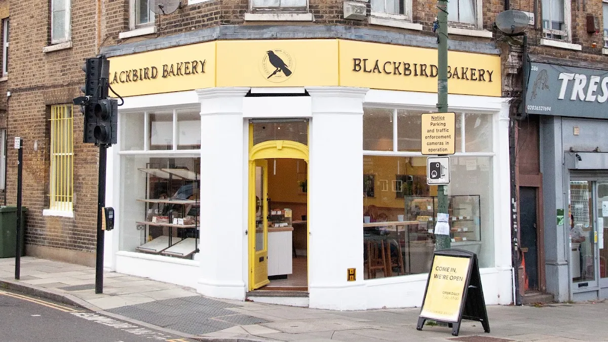 BookNoFees: Pekáreň – Blackbird Bakery – London – Pekáreň Blackbird, fotka 1