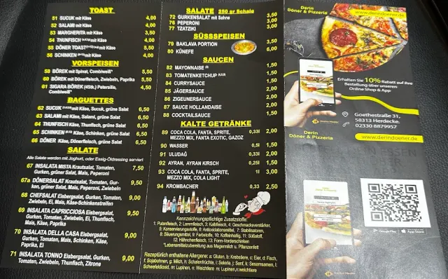 BookNoFees: Reštaurácia – Döner Pizzeria Derin – Herdecke – Döner Pizzeria Derin, fotka 2