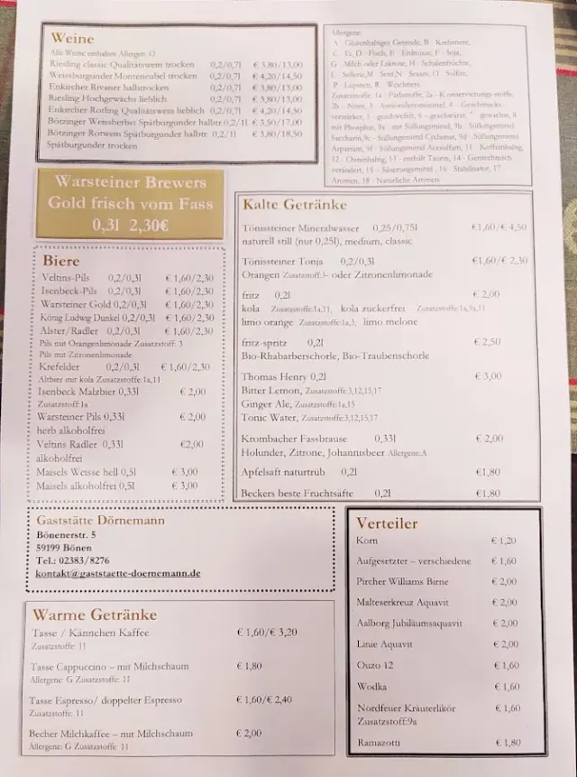 BookNoFees: Reštaurácia – Gaststätte Dörnemann – Bönen – Reštaurácia Dörnemann, fotka 3
