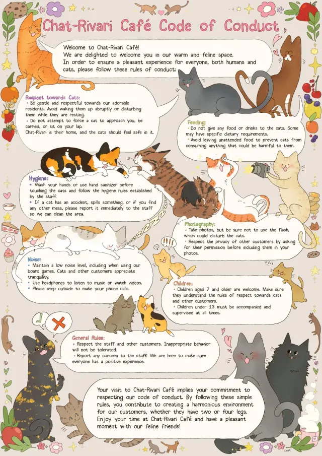BookNoFees: Kaviareň – Chat-Rivari Café – Paris – Kaviareň Chat-Rivari, fotka 3