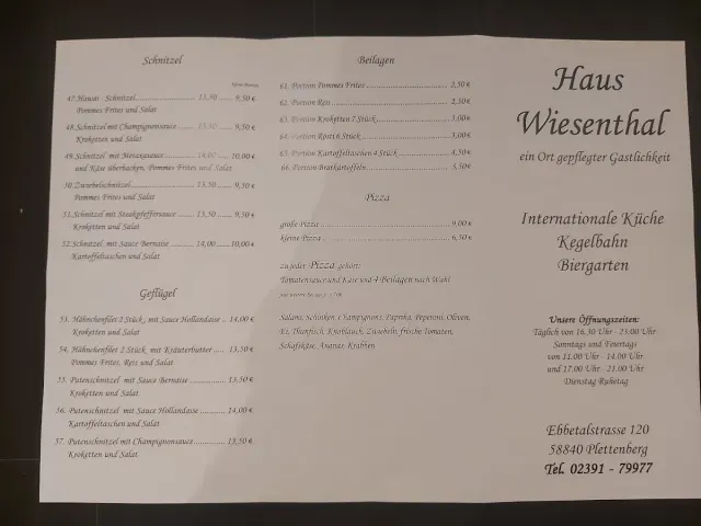 BookNoFees: Reštaurácia – Haus Wiesenthal – Plettenberg – Haus Wiesenthal, fotka 2
