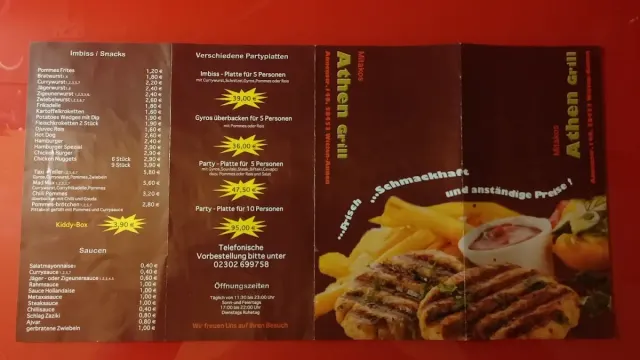 BookNoFees: Reštaurácia – Athen Grill Athanasios – Witten – Athen Grill Athanasios, fotka 2