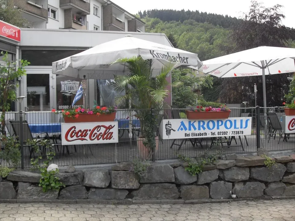 BookNoFees: Občerstvenie – Akropolis Grill bei Elizabeth – Werdohl – Akropolis Grill u Elizabeth, fotka 1