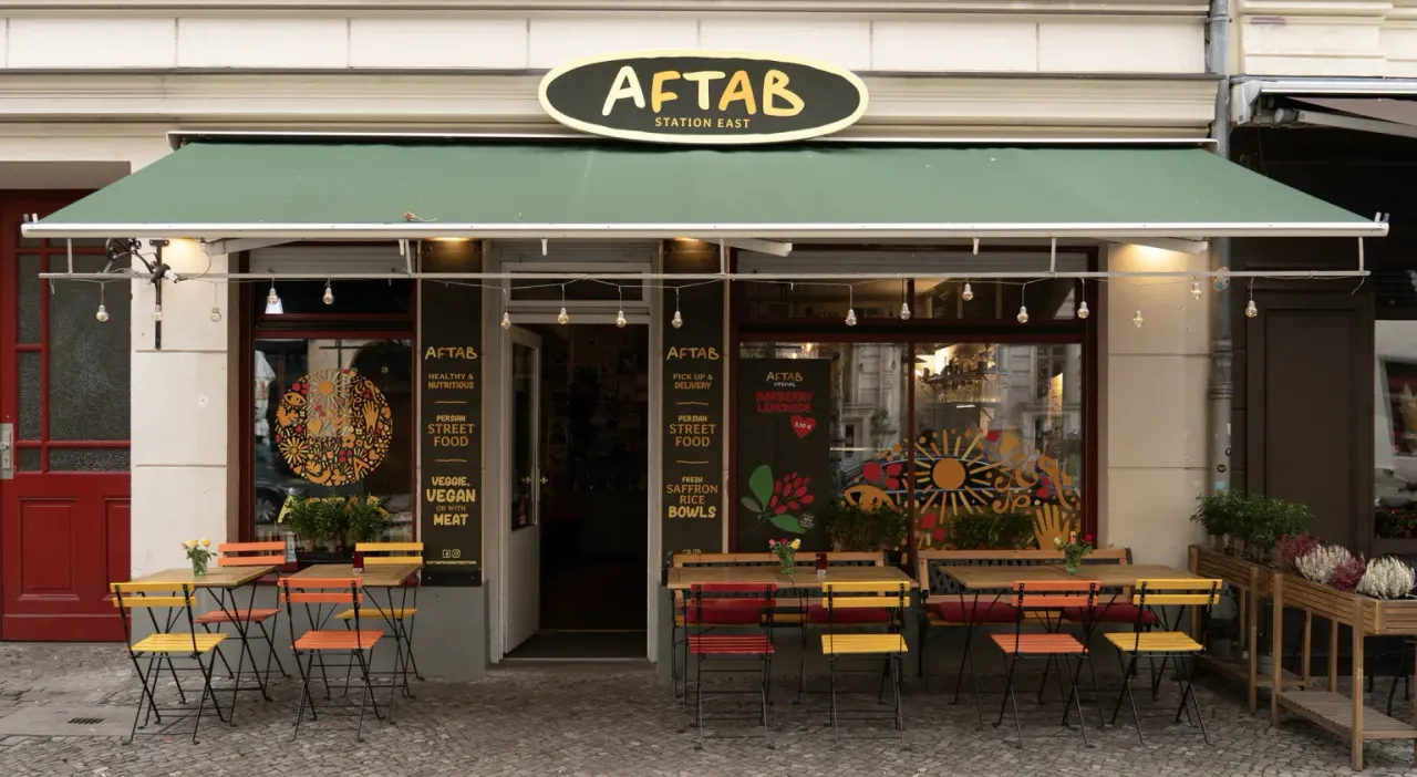 BookNoFees: Reštaurácia – Aftab – Berlin – Aftab, fotka 1