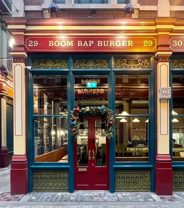 BookNoFees: Boom Bap Burger, London