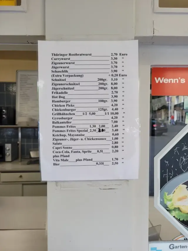 BookNoFees: Reštaurácia – Imbiss Wurst Wagner – Werdohl – Občerstvenie „Wurst Wagner“, fotka 2