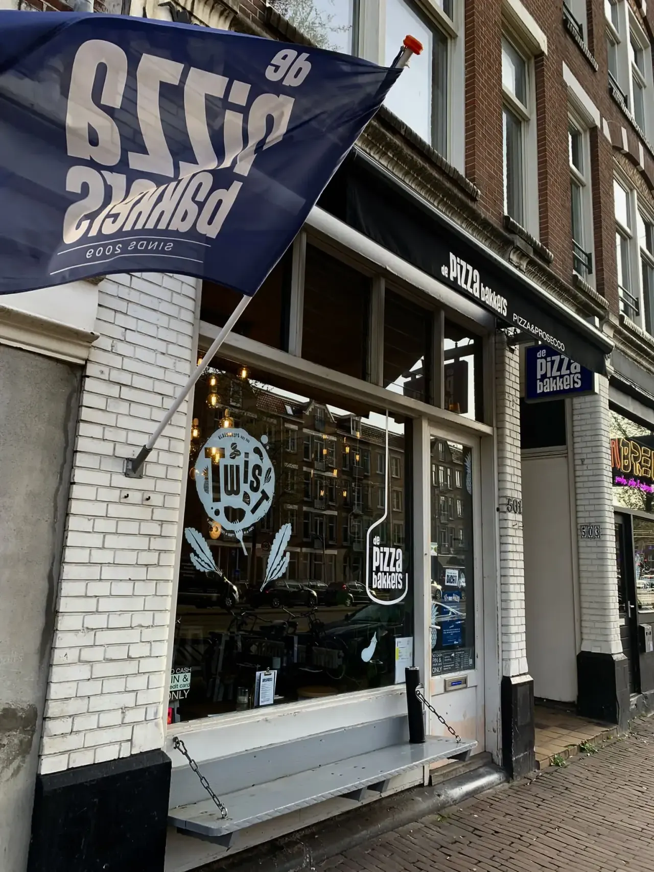 BookNoFees: Reštaurácia – De Pizzabakkers – Amsterdam – Pizzári, fotka 1