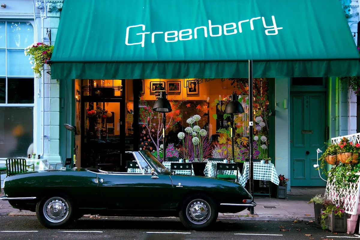 BookNoFees: Kaviareň – Greenberry – London – Greenberry, fotka 1