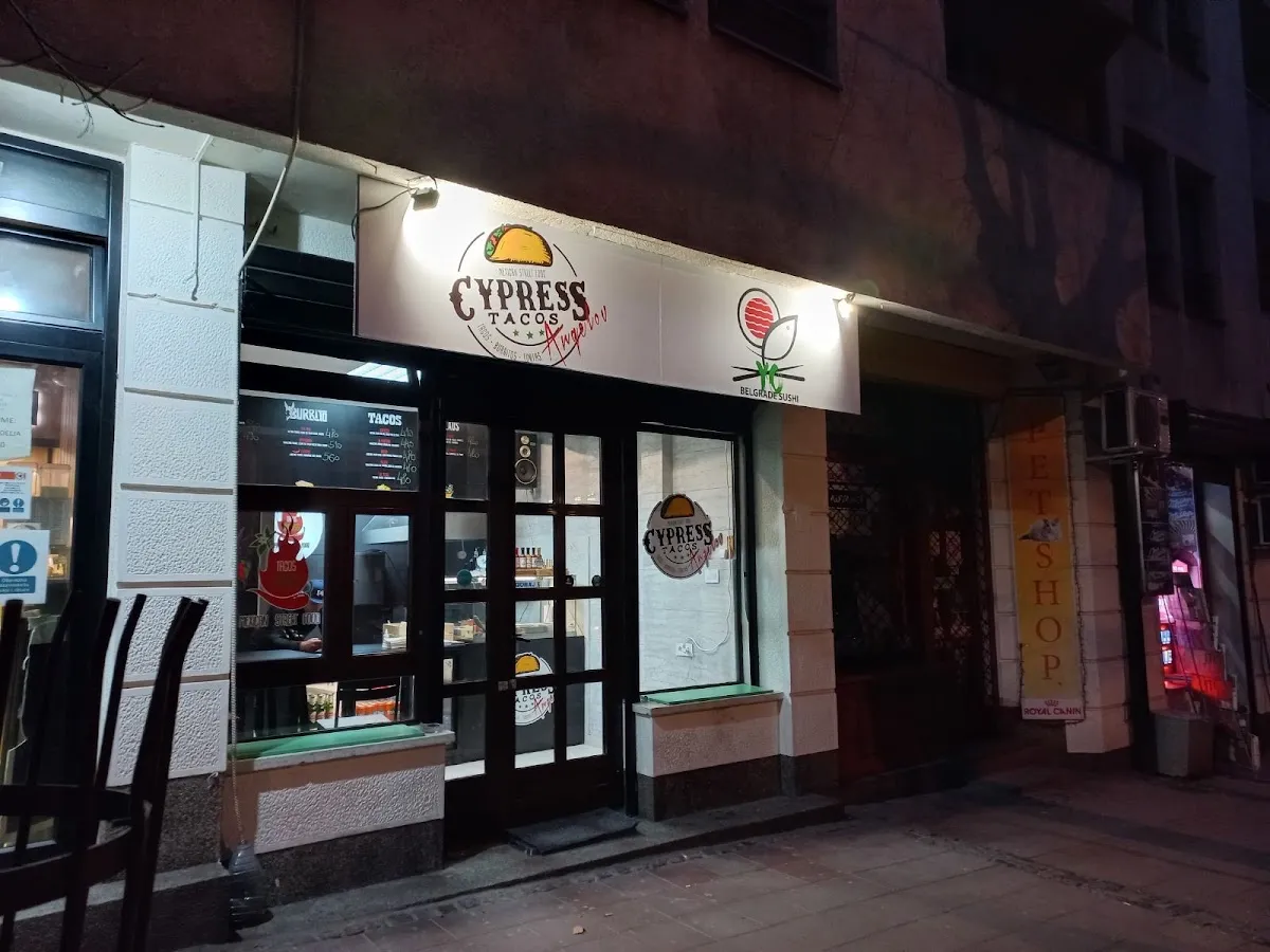 BookNoFees: Občerstvenie – Cypress Tacos – Belgrade – Cypress Tacos, fotka 1