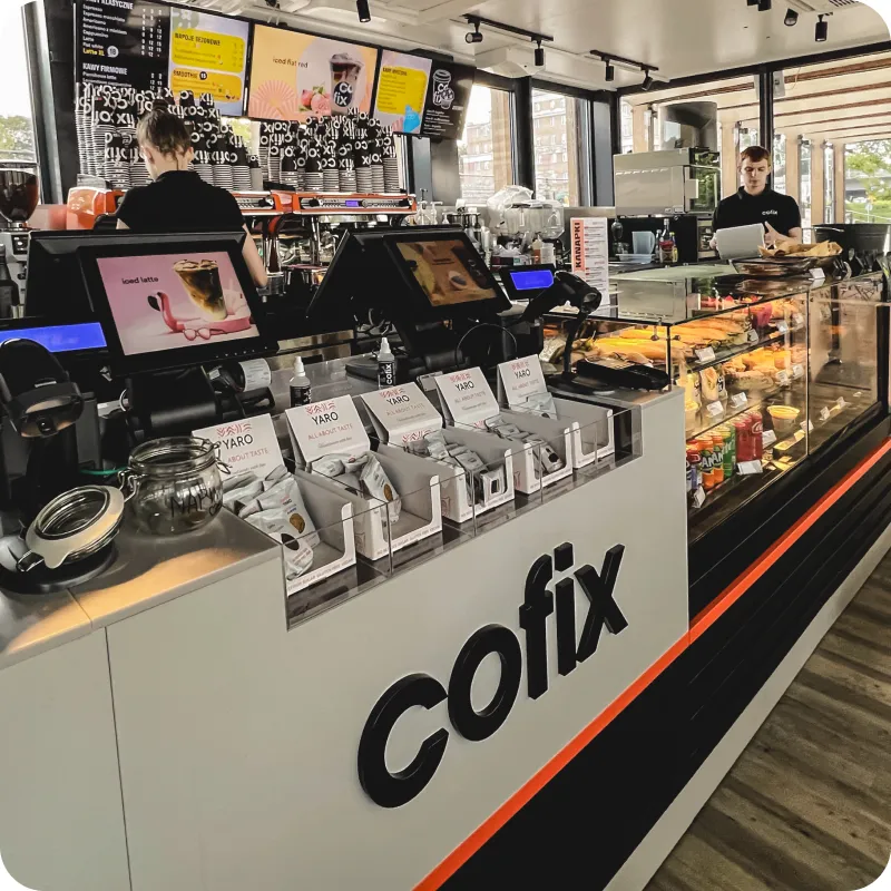 BookNoFees: Kaviareň – Cofix – Minsk – Cofix, fotka 1