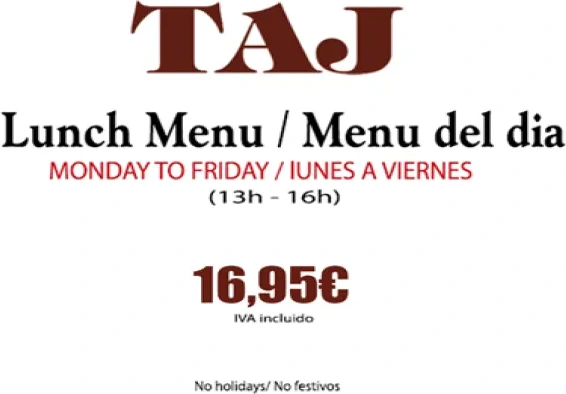 BookNoFees: Reštaurácia – Taj – Madrid – To, fotka 1