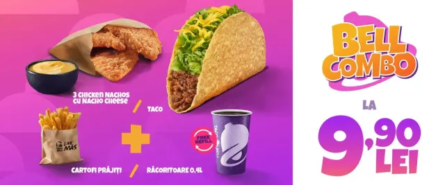 BookNoFees: Občerstvenie – Taco Bell – Bucharest – Taco Bell, fotka 3