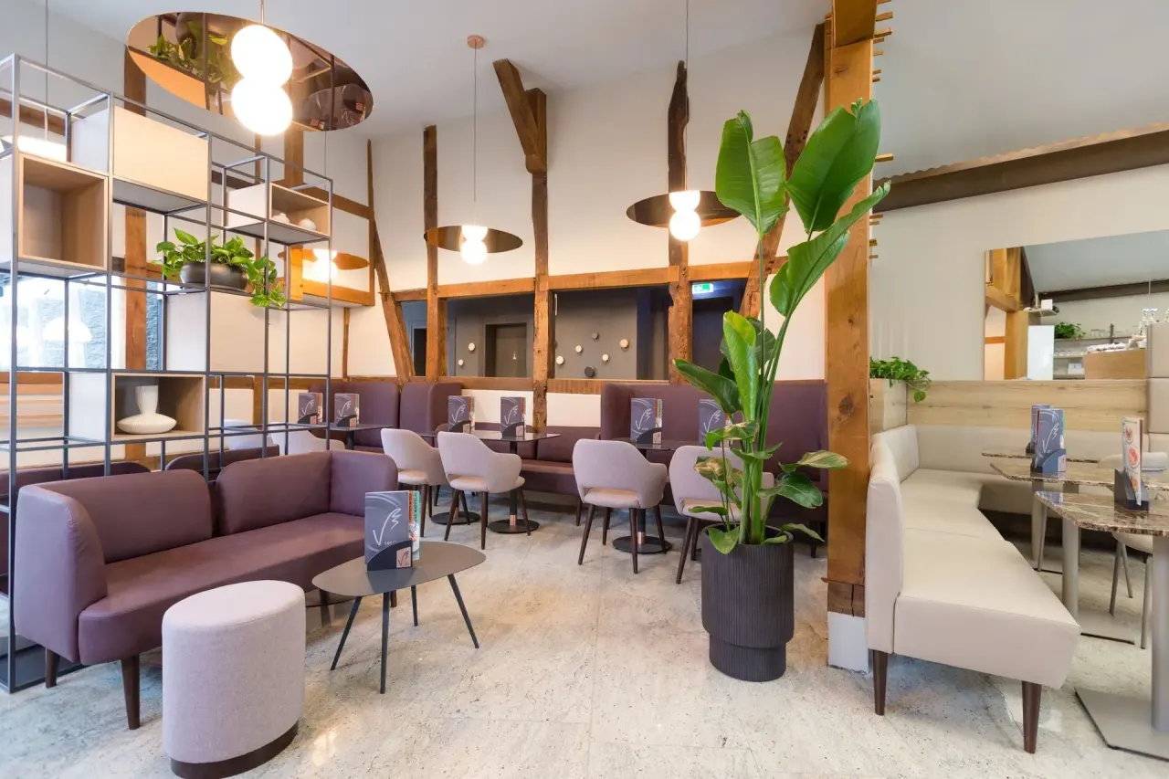 BookNoFees: Zmrzlina – Eiscafé Venezia – Soest – Kaviareň Eiscafé Venezia, fotka 1