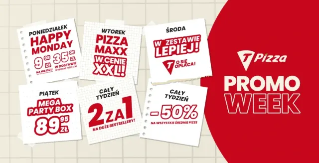 BookNoFees: Občerstvenie – T-Pizza – Warsaw – T-Pizza, fotka 3