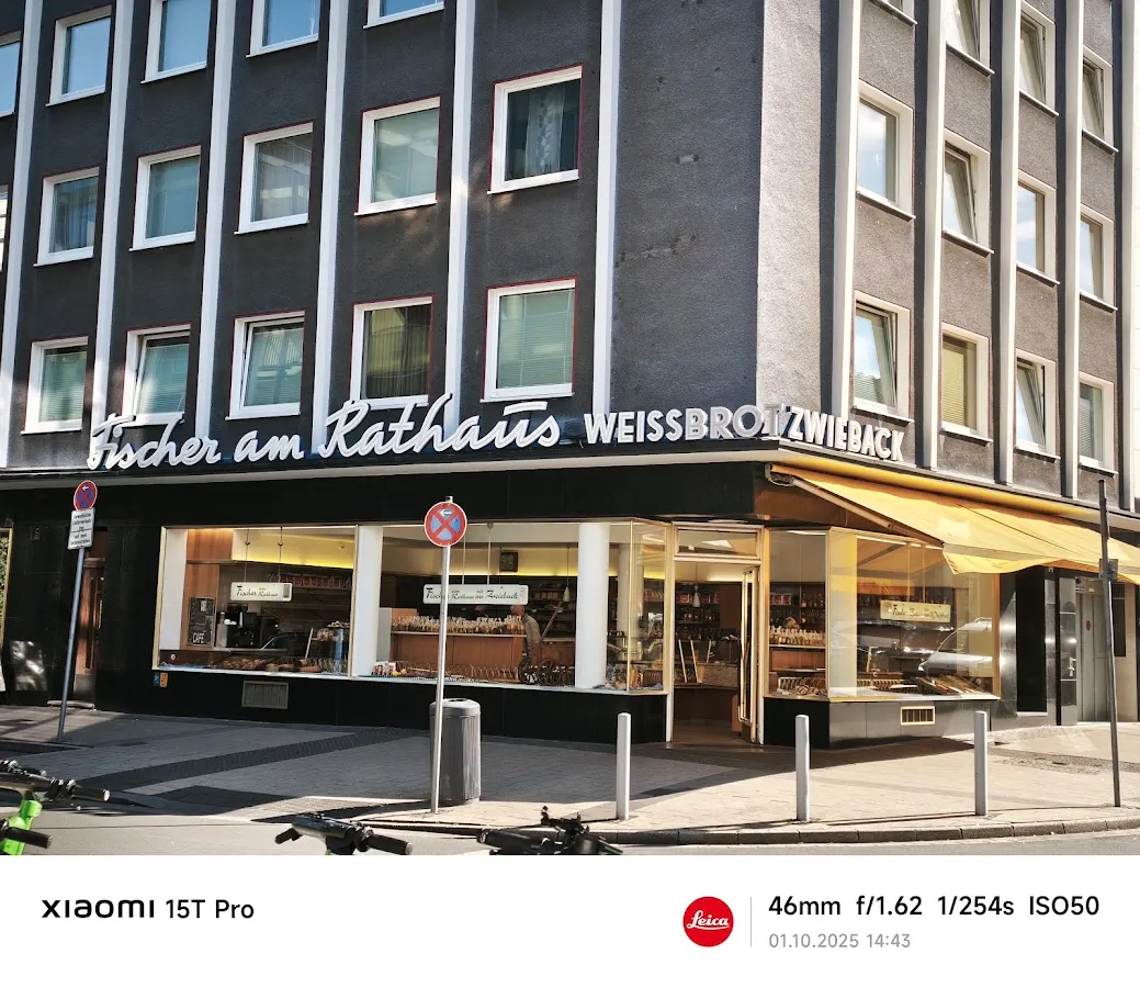 BookNoFees: Reštaurácia – Bäckerei Fischer am Rathaus – Dortmund – Pekáreň Fischer pri radnici, fotka 1