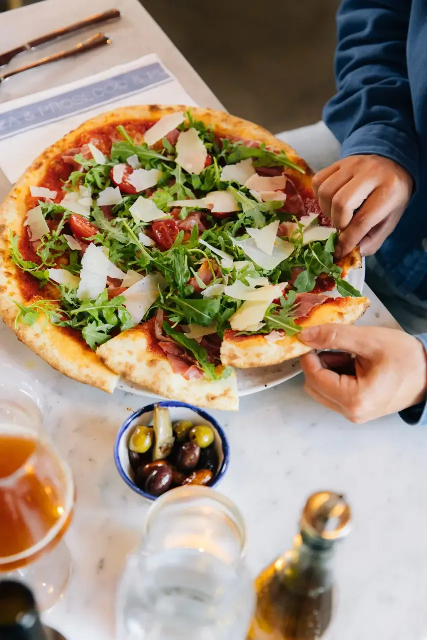 BookNoFees: Reštaurácia – De Pizzabakkers – Amsterdam – Pizzári, fotka 1