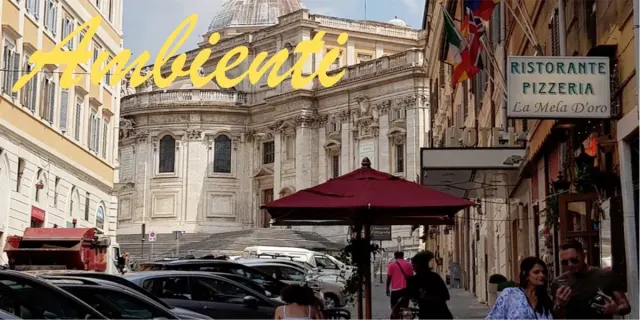 BookNoFees: Reštaurácia – La Mela D'Oro – Rome – Zlaté jablko, fotka 2