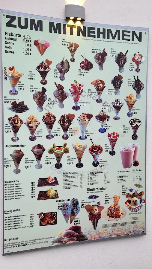 BookNoFees: Reštaurácia – Eis & Cafe Bella – Rüthen – Eis & Cafe Bella, fotka 2